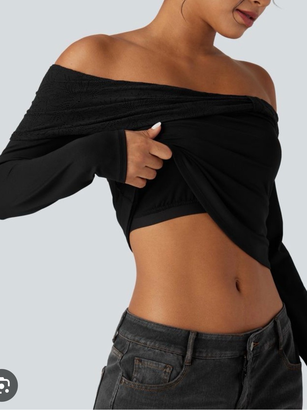 Halara Off Shoulder Top